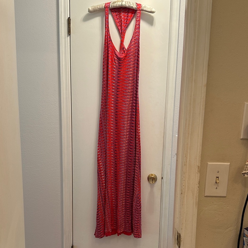 Ella Moss Pink and Purple Maxi Dress